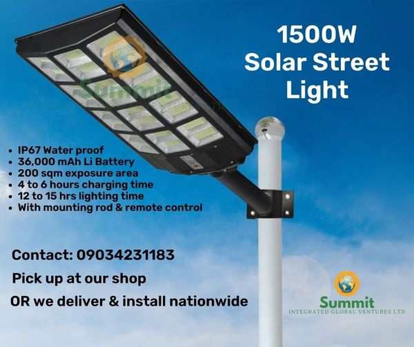 Solar Energy: Street Light Technology